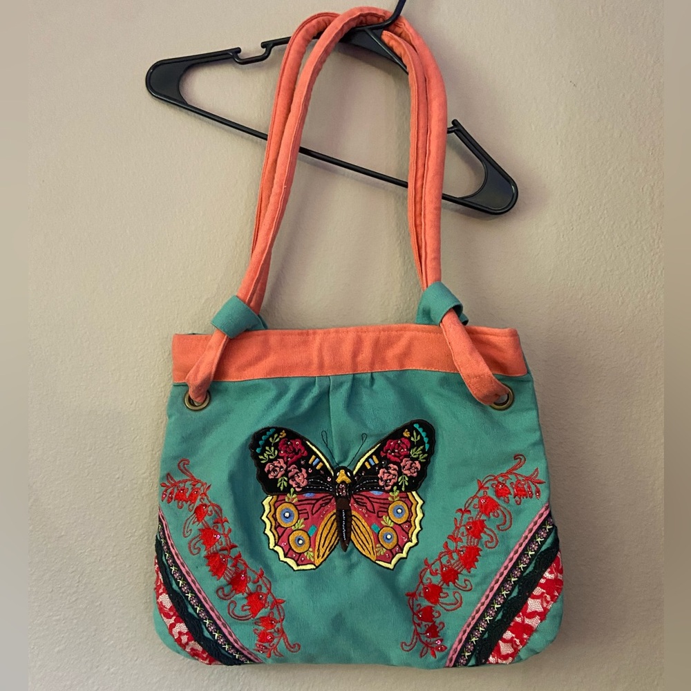 Butterfly purse